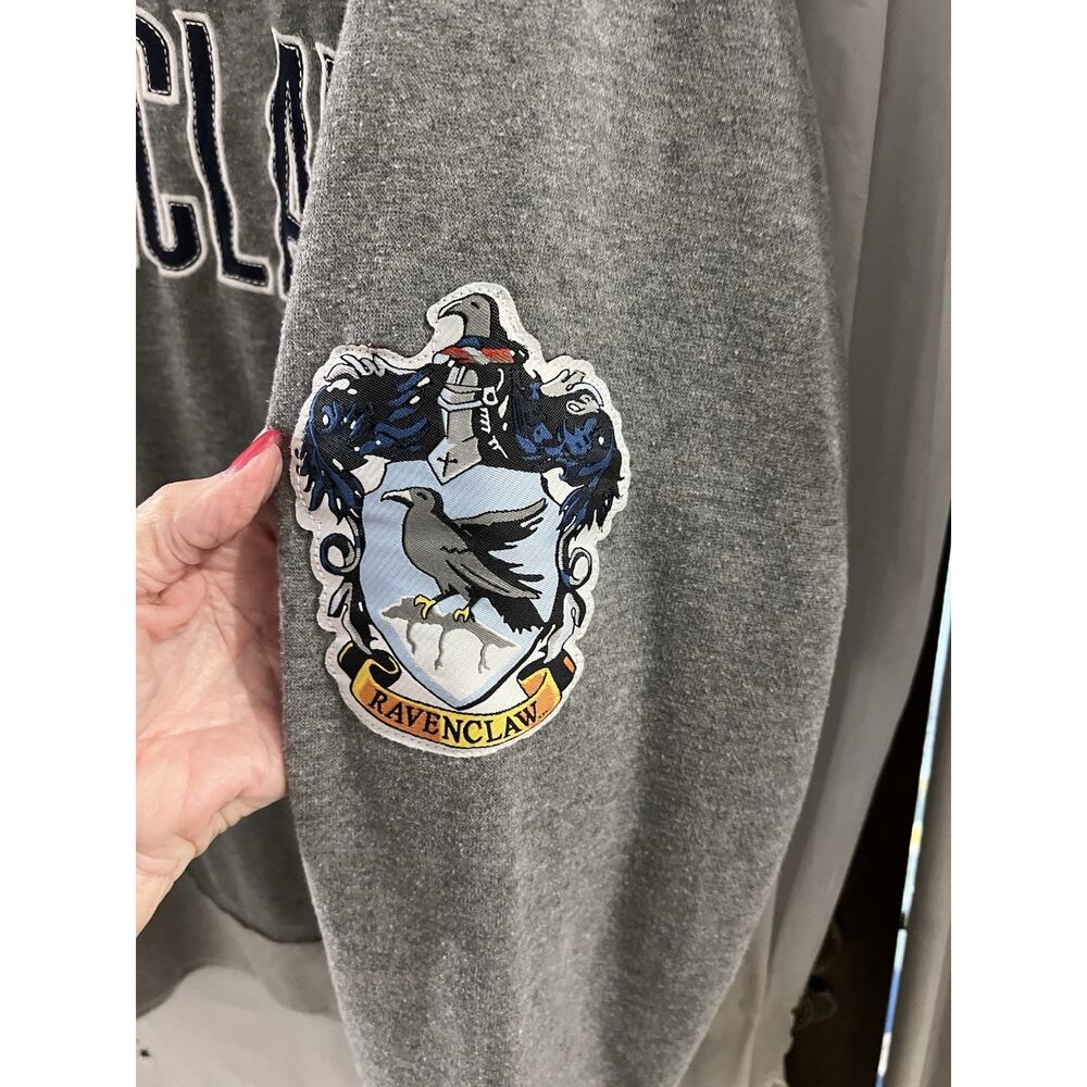 Universal Studios Gray Harry Potter Ravenclaw Sweatshirt Sz L - Picture 4 of 8